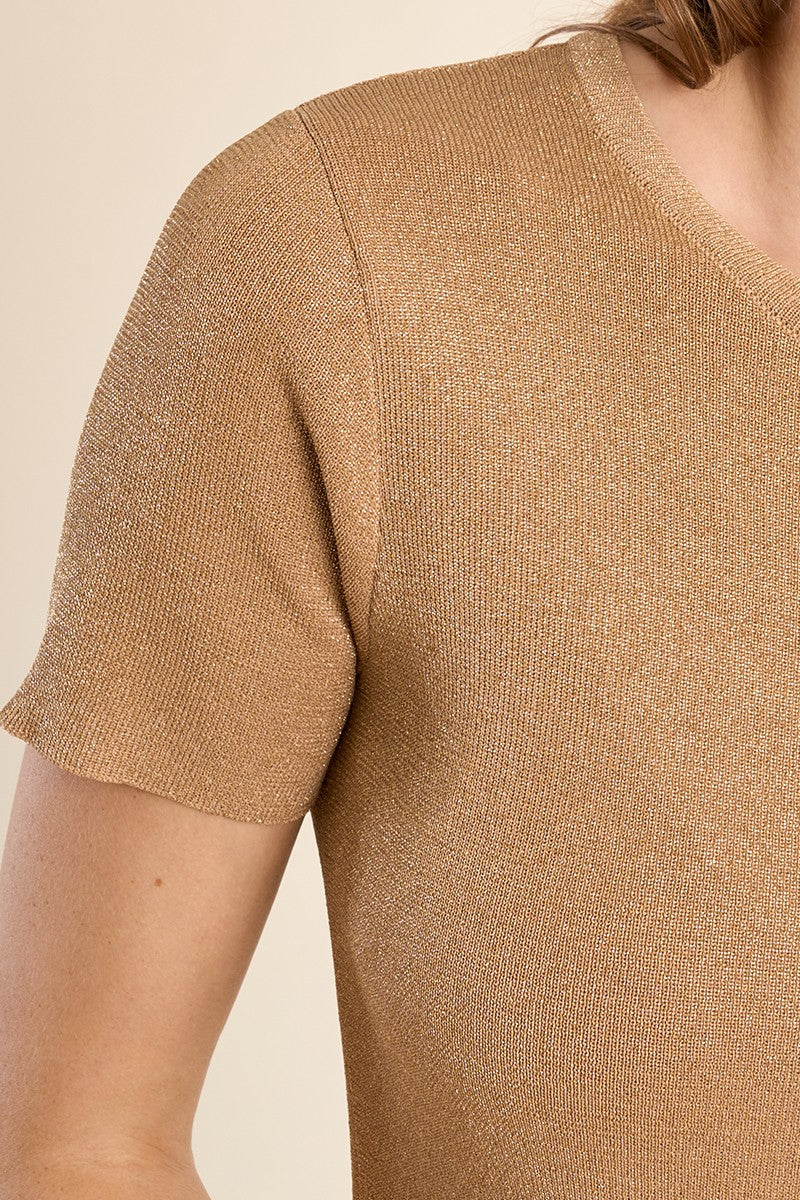Molly Bracken Beige/Golden Sweater