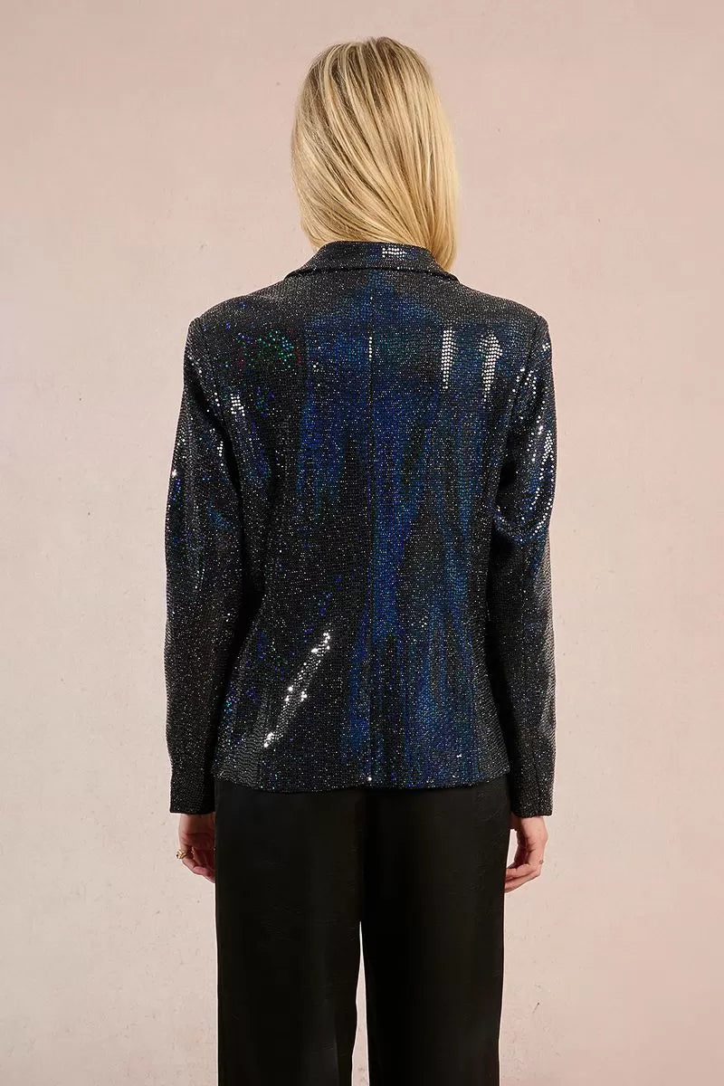 Molly Bracken Sequin Black Blazer