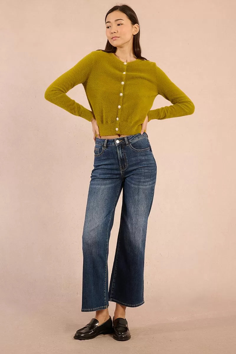 Molly Bracken Lime Green Cardigan