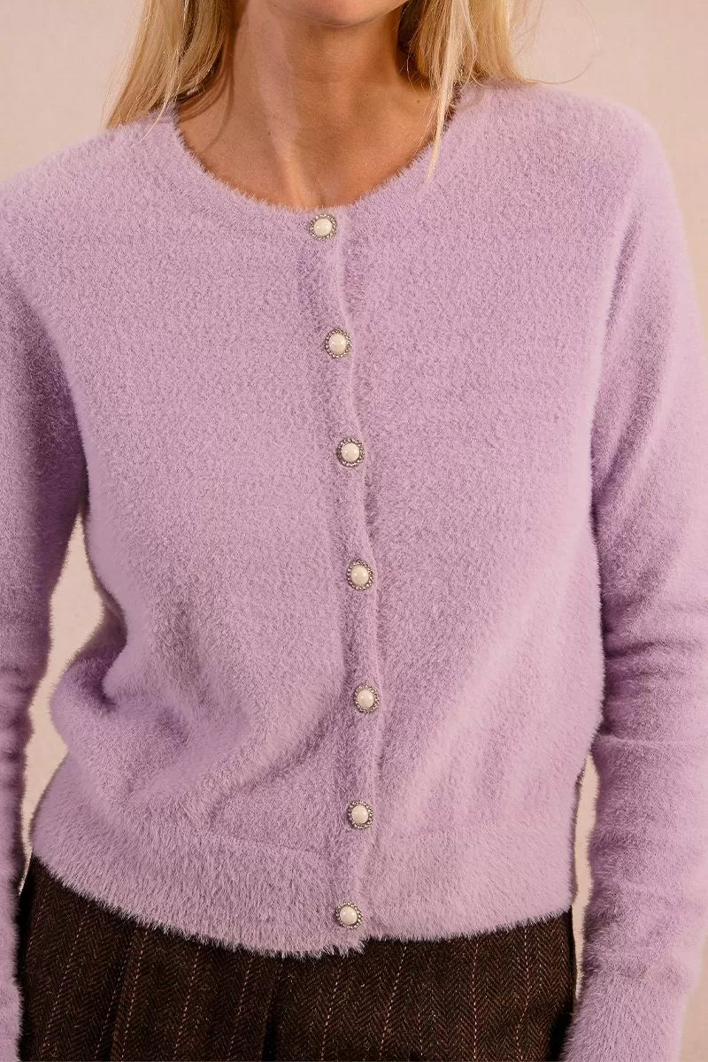 Molly Bracken Mauve Cardigan