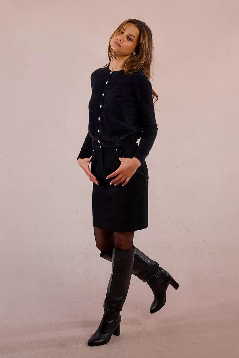 Molly Bracken Black Cardigan