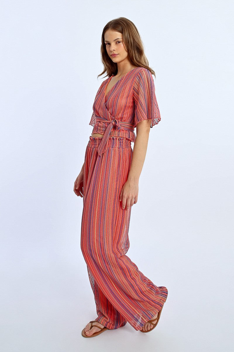 Lili Sidonio Multi Knitted Trousers