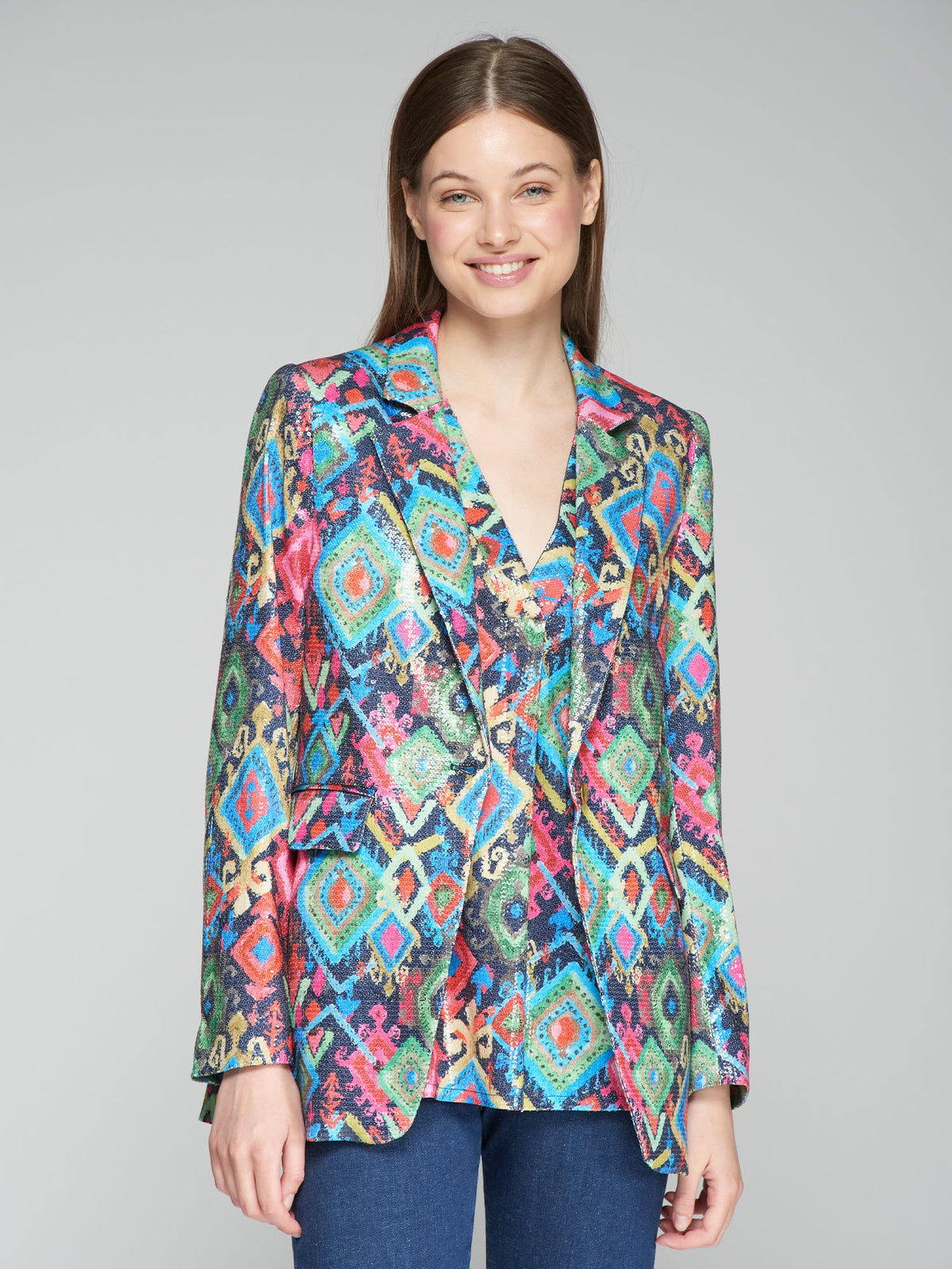 Vilagallo Ari Ikat Jacket