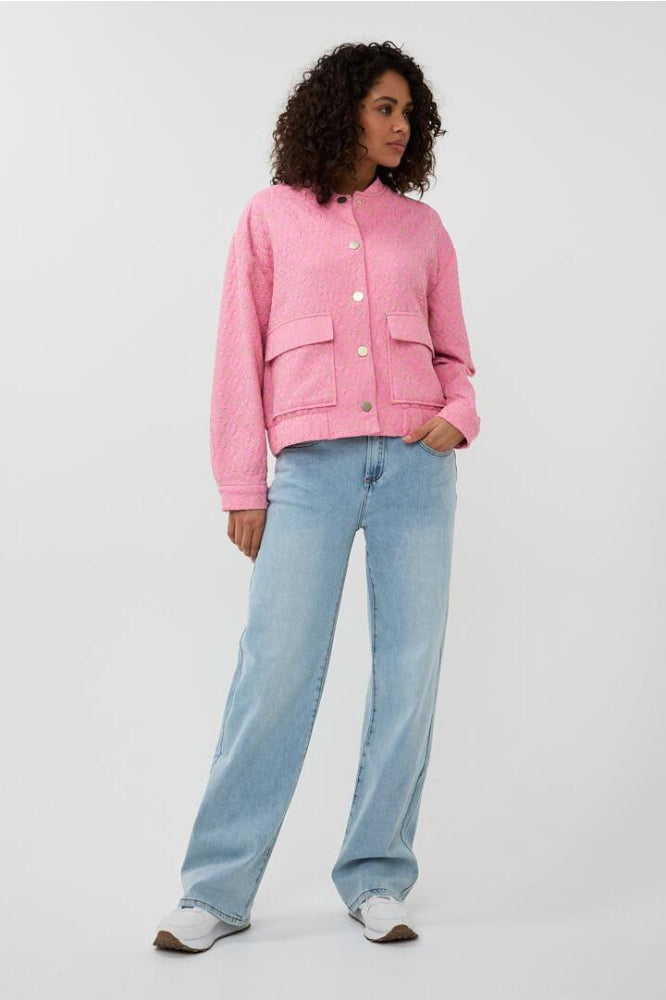 Esqualo Rose Bomber Style Jacket/Blazer