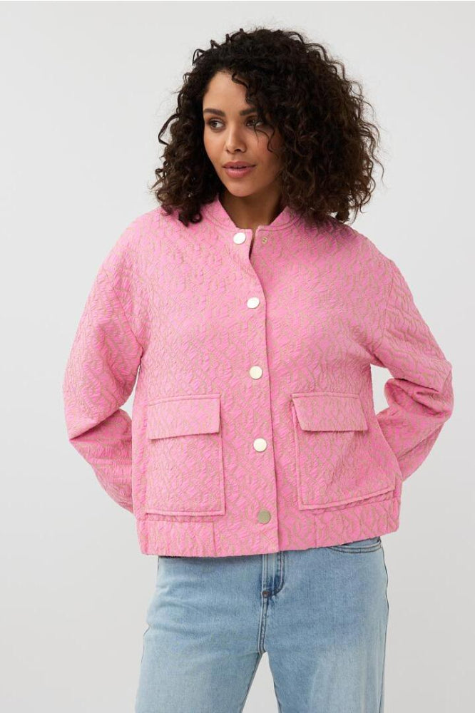 Esqualo Rose Bomber Style Jacket/Blazer