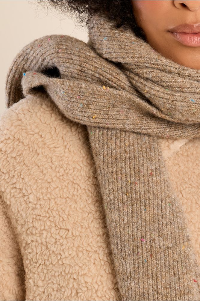 Molly Bracken Knitted Sequin Scarf