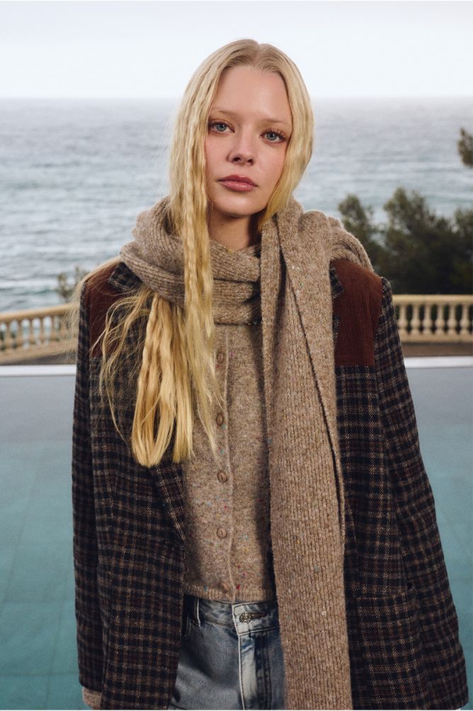 Molly Bracken Knitted Sequin Scarf