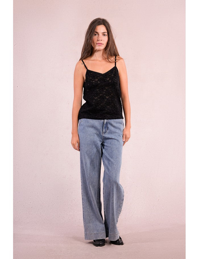 Molly Bracken Black Lace Camisole