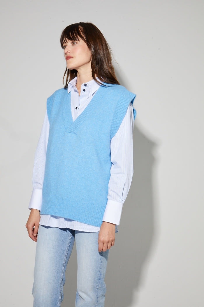 IMPREVU Preston Blue Knit