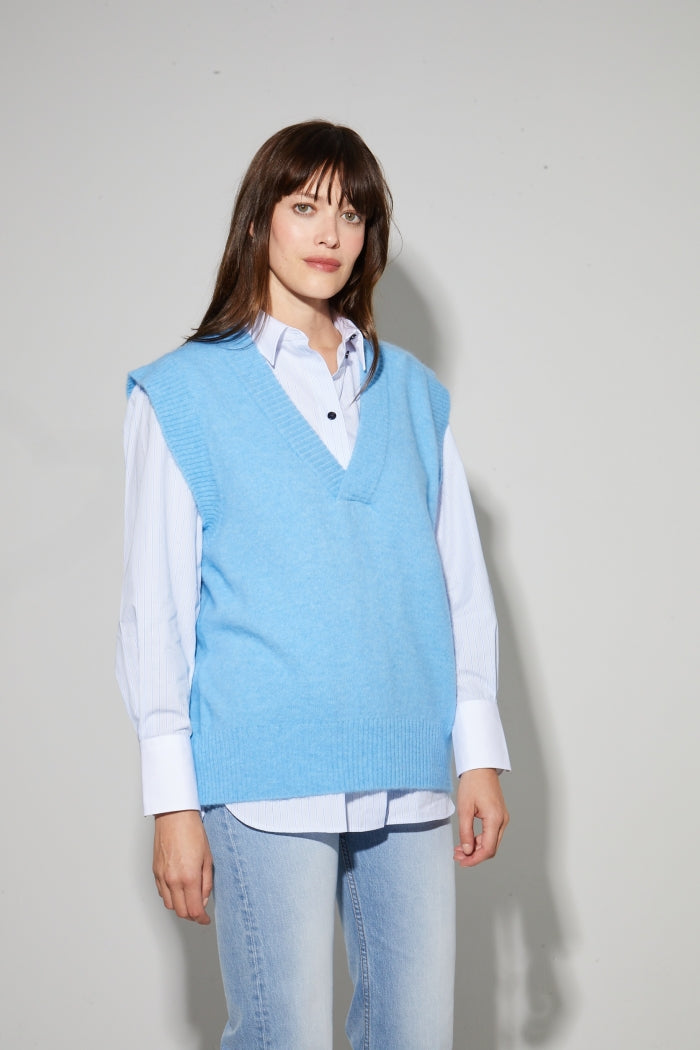 IMPREVU Preston Blue Knit