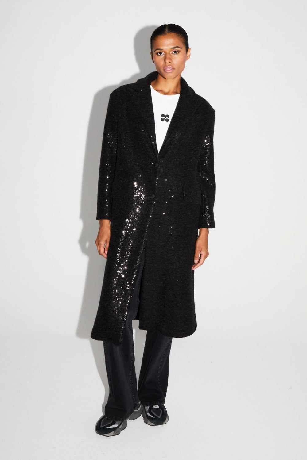 IMPREVU Alberto Eclat Black Coat