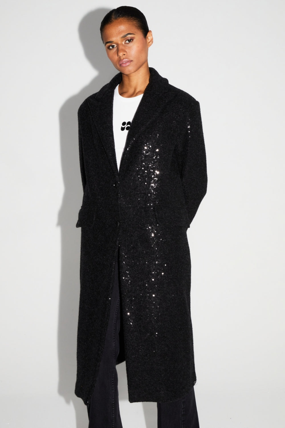 IMPREVU Alberto Eclat Black Coat
