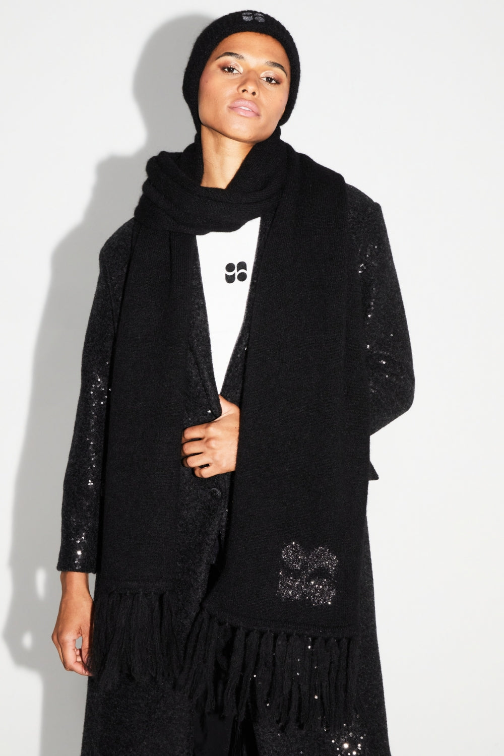 IMPREVU Alberto Eclat Black Coat