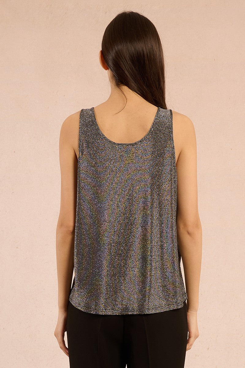 Molly Bracken Silver Shimmer Vest