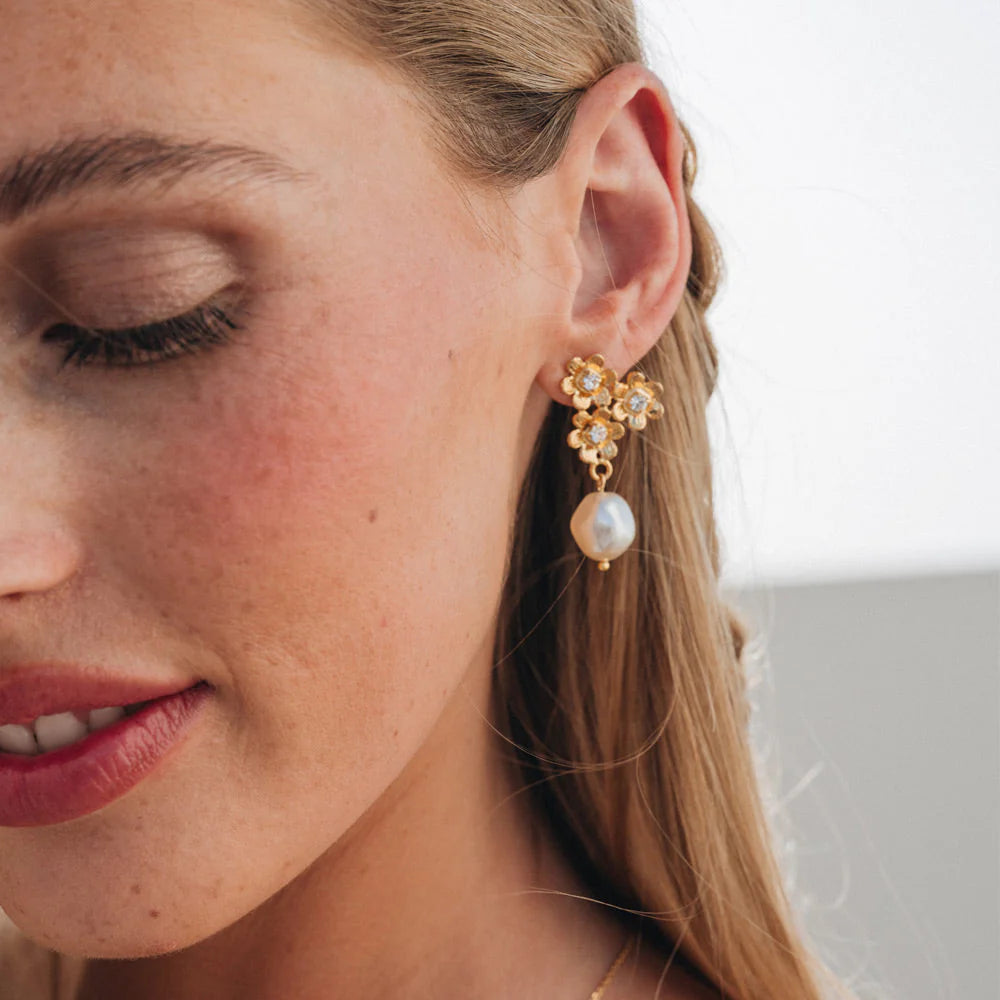 Caroline Svedbom Juni Earrings Gold