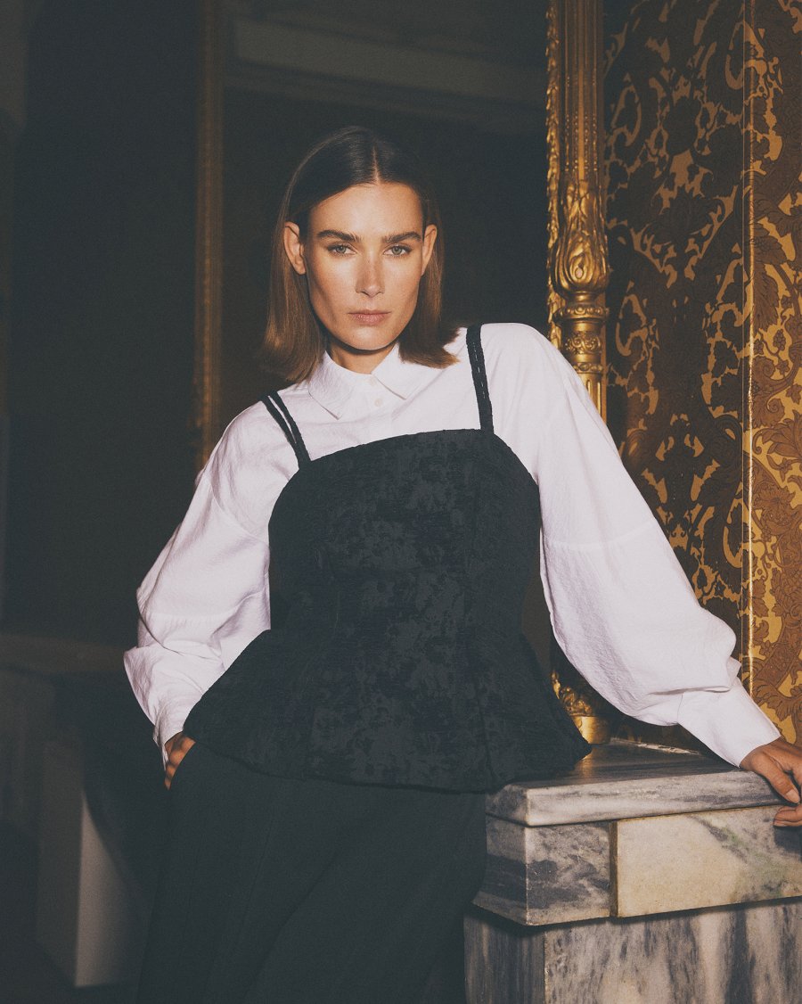 MSCH COPENHAGEN Black Claudia Top