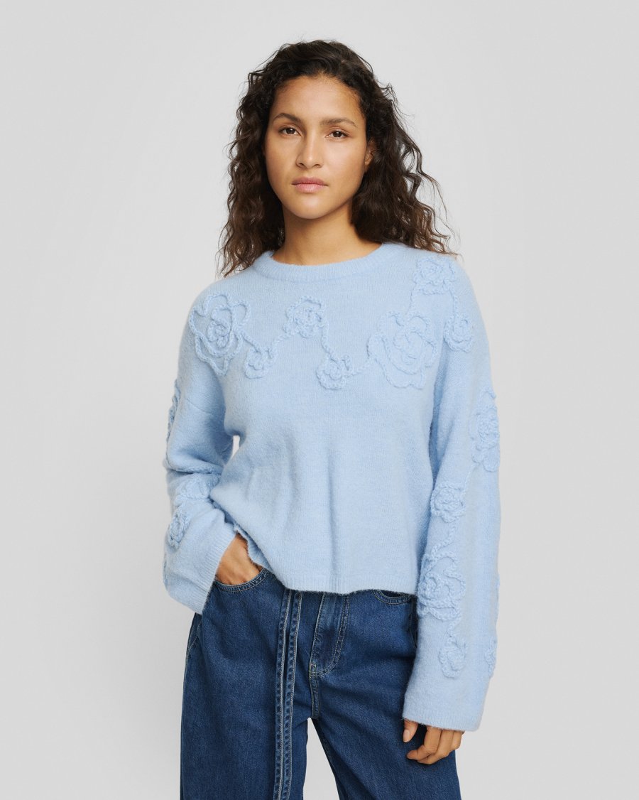MSCH COPENHAGEN Windsurfer/Flowers Miabelle Hope Pullover