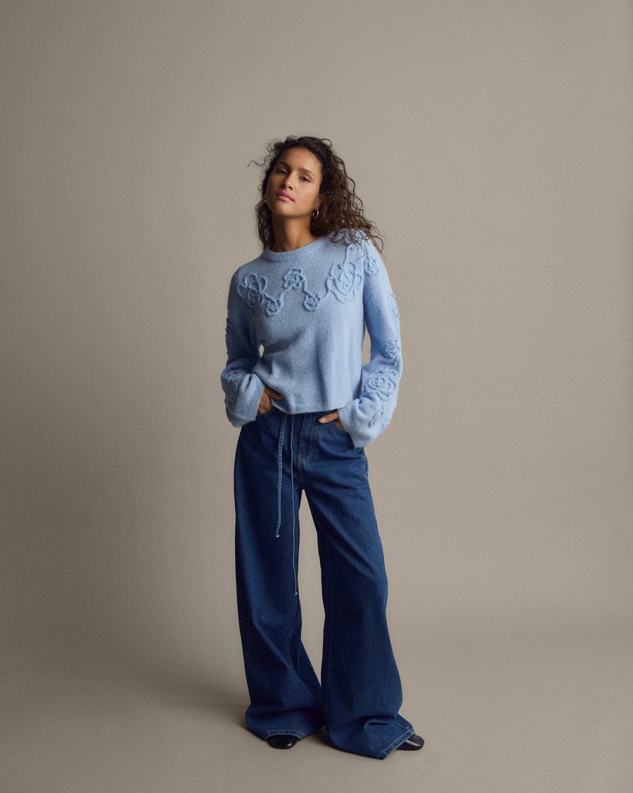 MSCH COPENHAGEN Windsurfer/Flowers Miabelle Hope Pullover