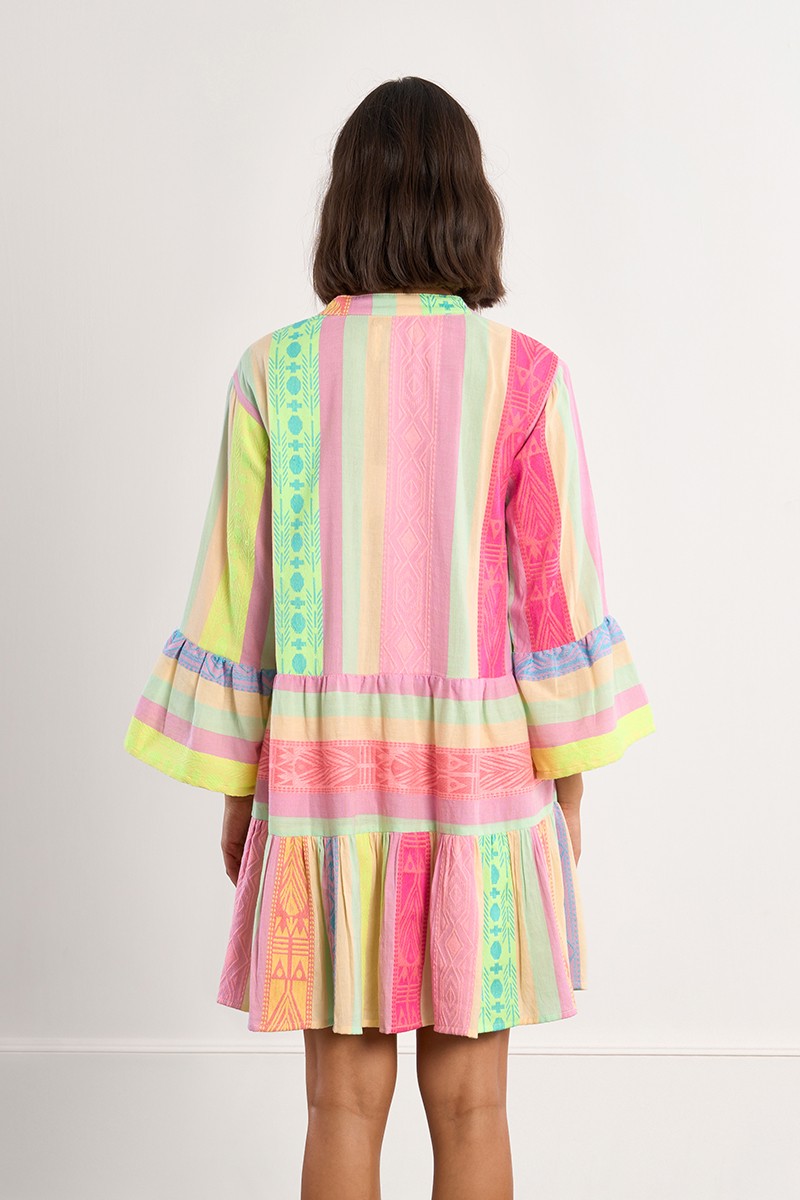 Lili Sidonio Multi Coloured Cotton Dress