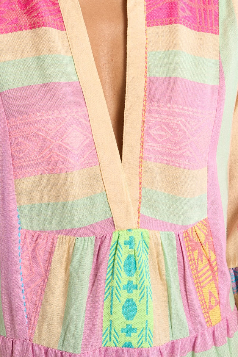 Lili Sidonio Multi Coloured Cotton Dress