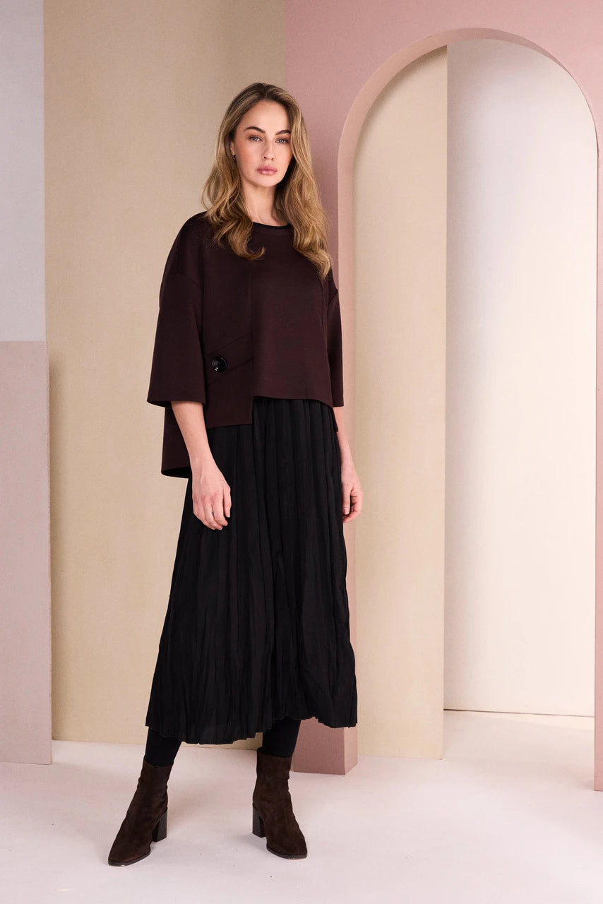 Naya Two Piece Crushed Dress With Overtop
