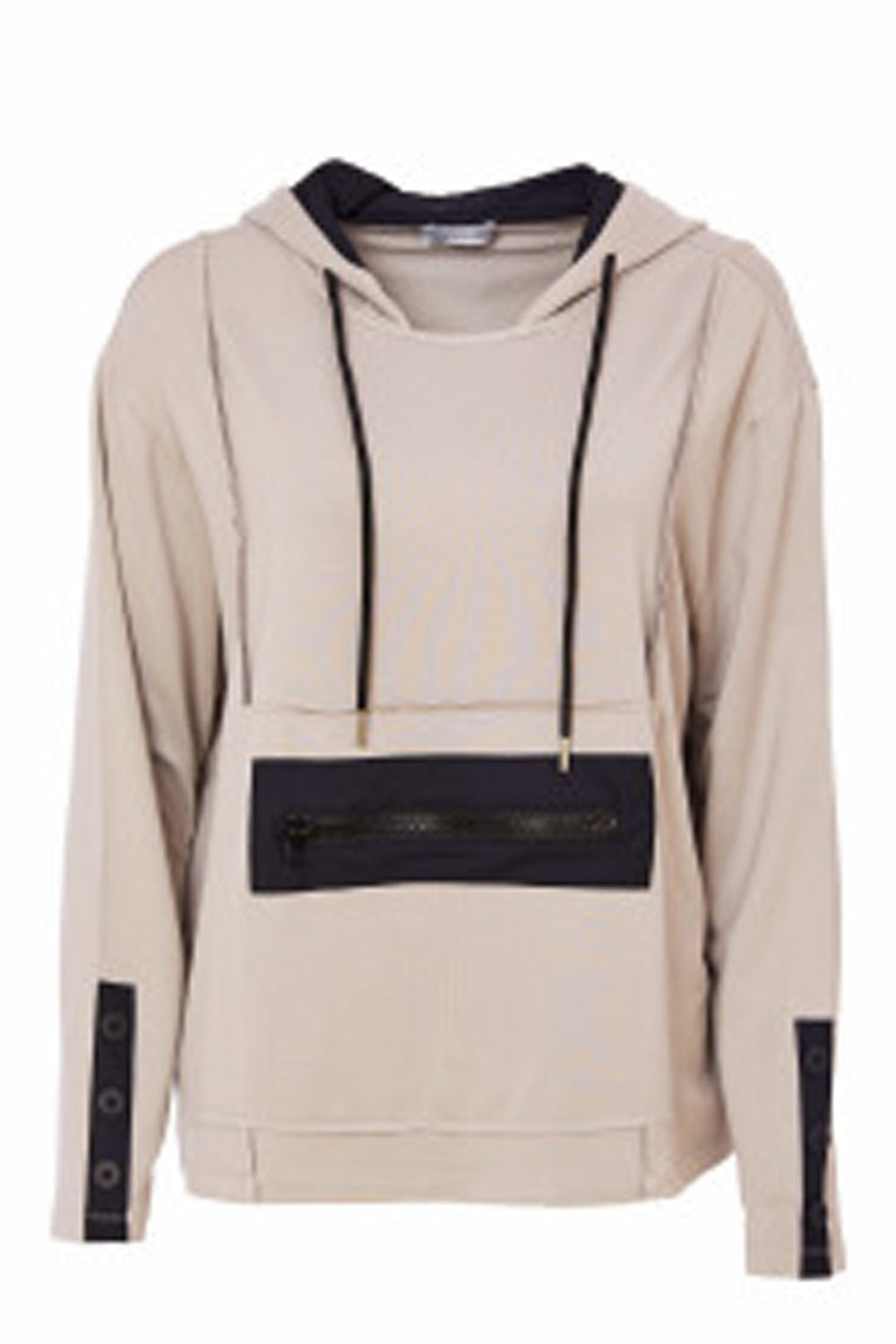 Naya Urban Look Mink/Black Hoodie