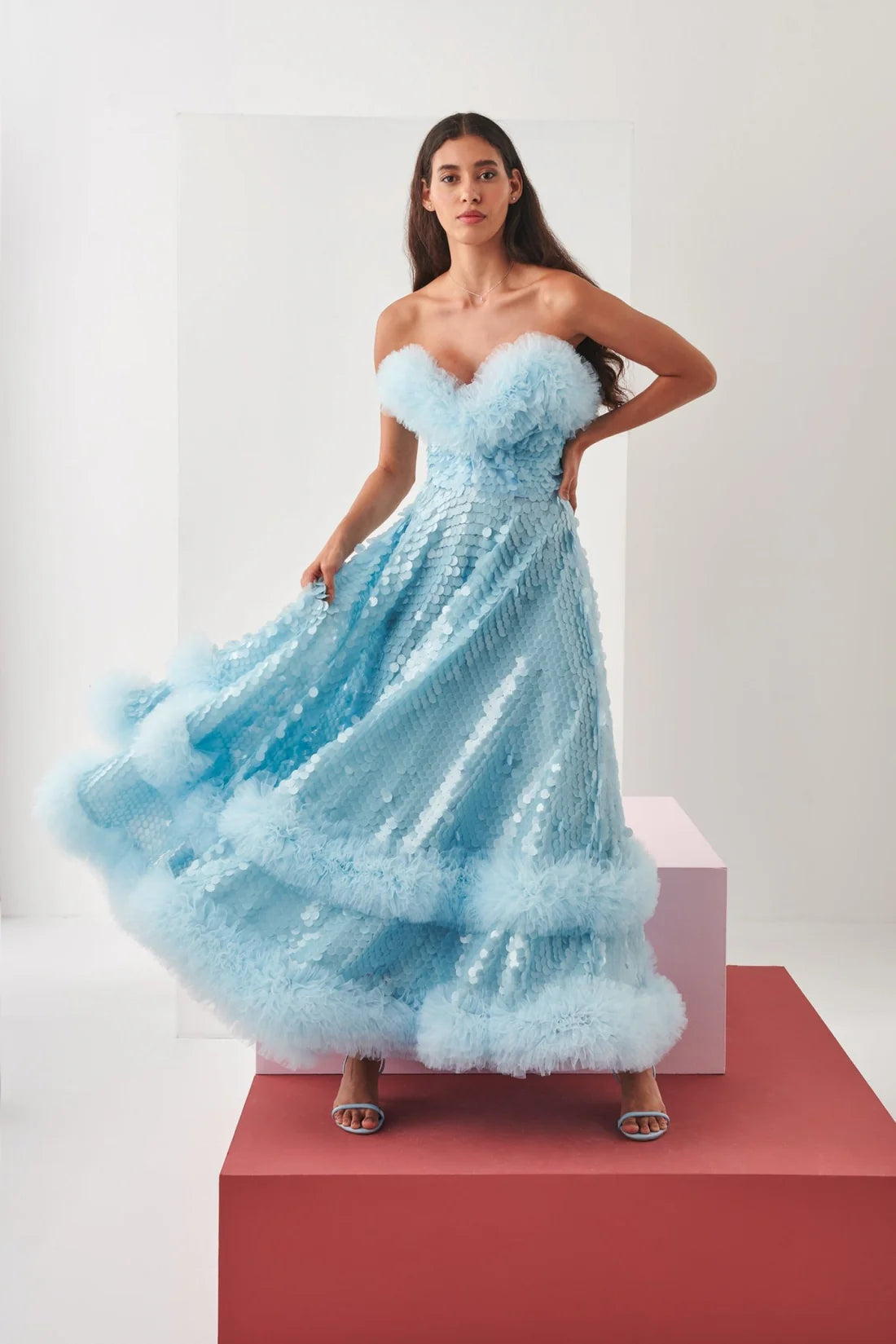 Celia B Light Blue Nostalgia Dress