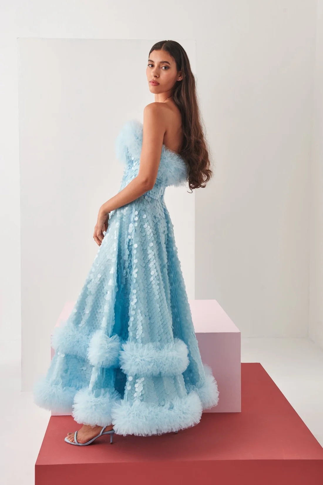 Celia B Light Blue Nostalgia Dress