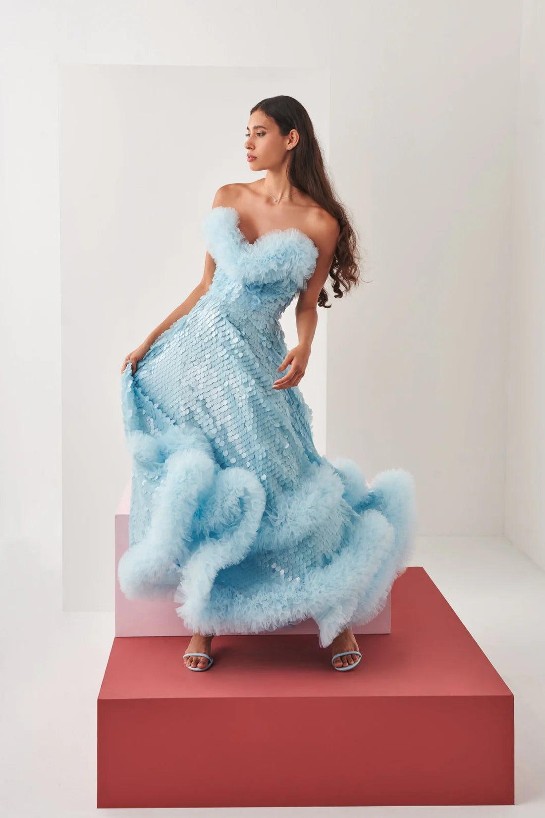 Celia B Light Blue Nostalgia Dress