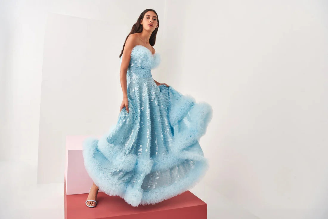 Celia B Light Blue Nostalgia Dress