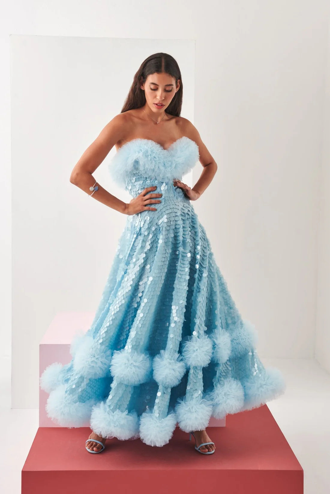 Celia B Light Blue Nostalgia Dress