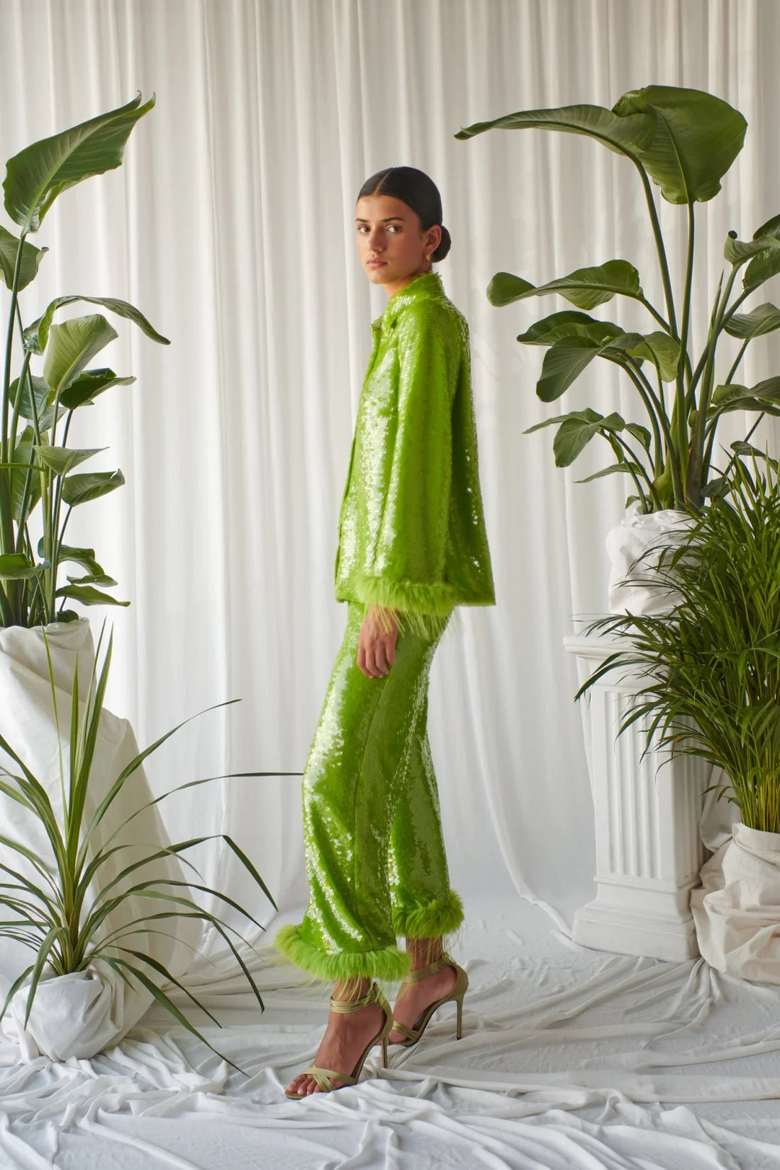 Celia B Green Oasis Trousers