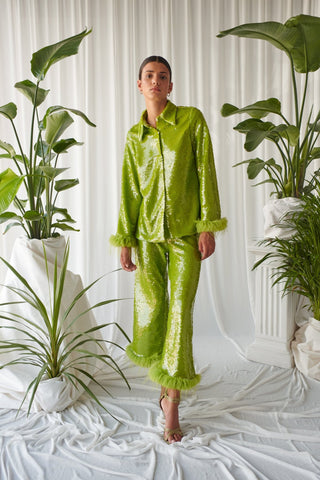 Celia B Green Oasis Trousers