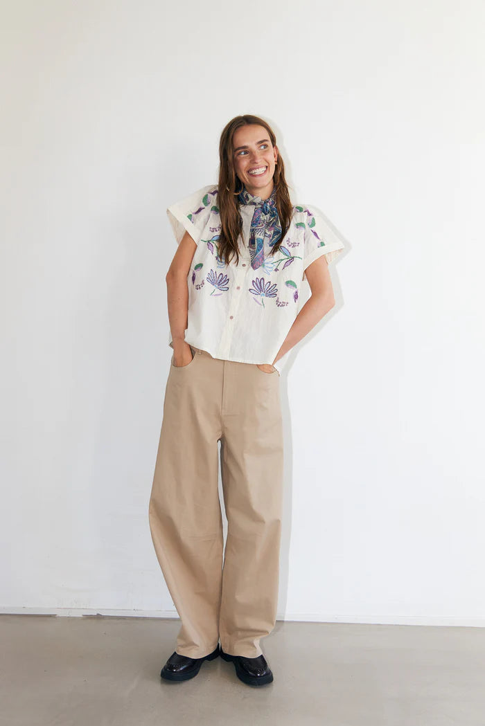 ollys Laundry Maya Cotton Shirt