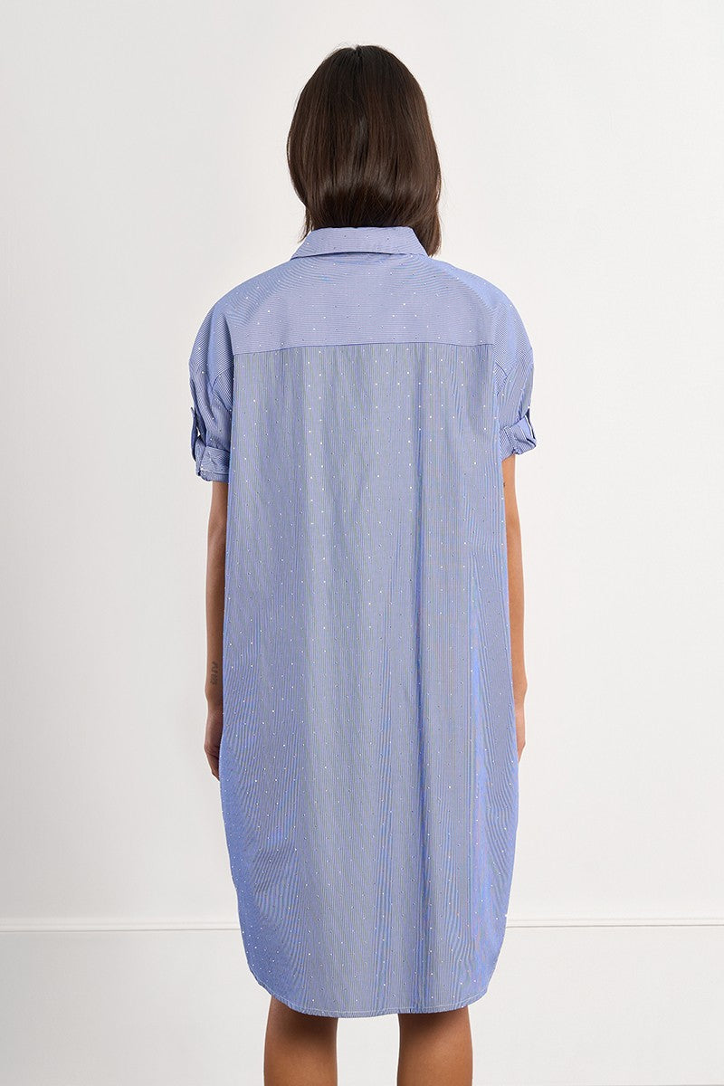 Lili Sidonio Oversized Striped Dress