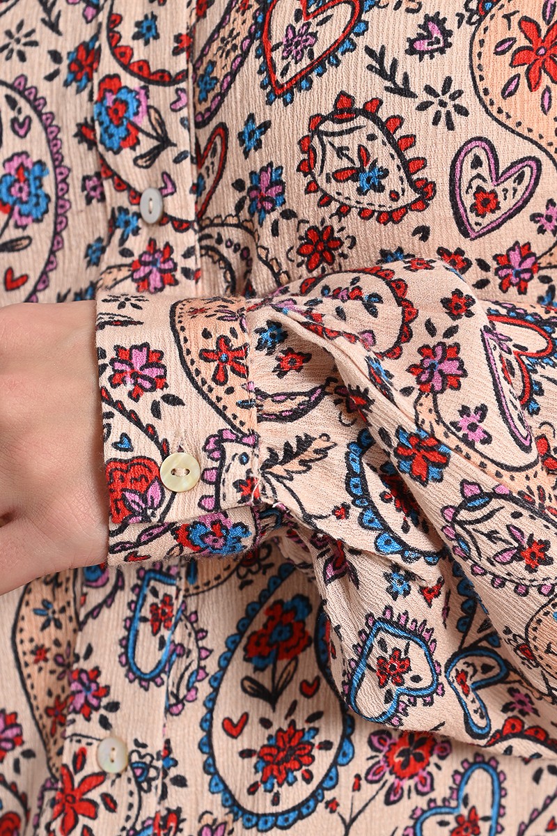 Molly Bracken Paisley Print Shirt