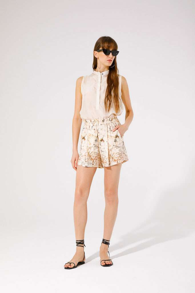 GoaGoa Tremin Marble Print Shorts