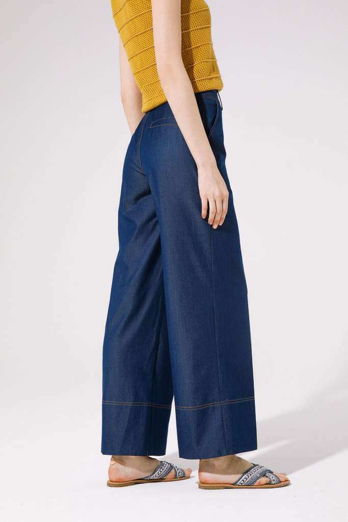 GoaGoa Tencel Fluid Blue Trousers