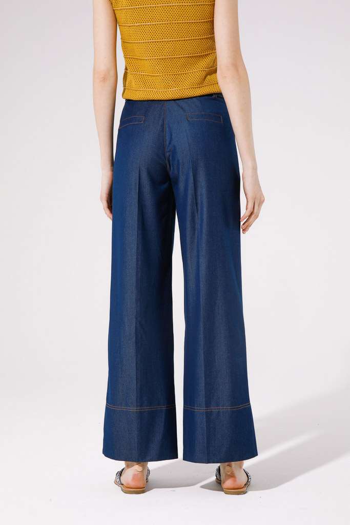 GoaGoa Tencel Fluid Blue Trousers