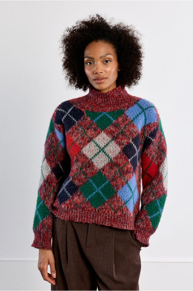 Molly Bracken Plaid Sweater
