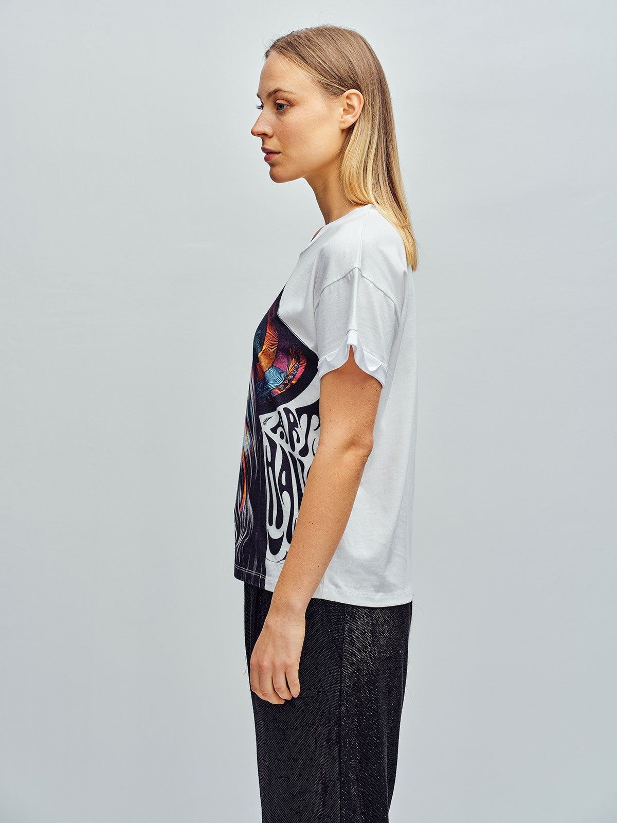 CUSTO Kyr Posh Palm T-shirt