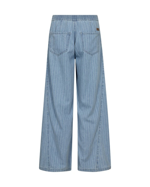 Mos Mosh Vincent Light Blue Stripe Pant