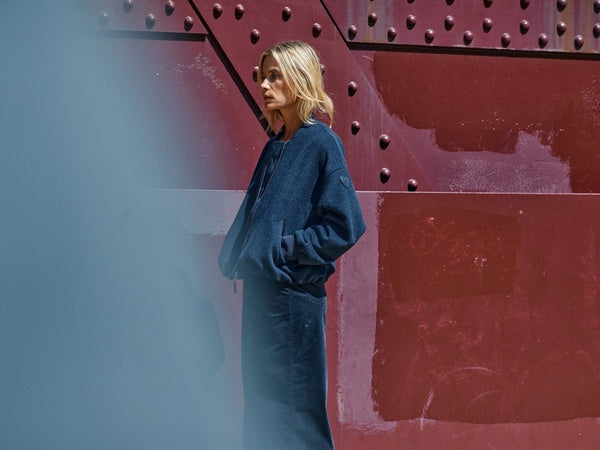 Mos Mosh White O-LS Rib Tee