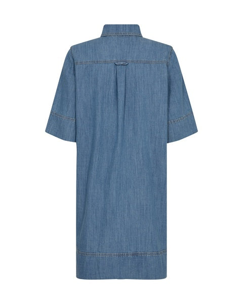 Mos Mosh Mid Blue Denim Dress