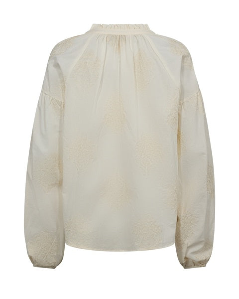 Mos Mosh Ecru Ashi Voila Blouse