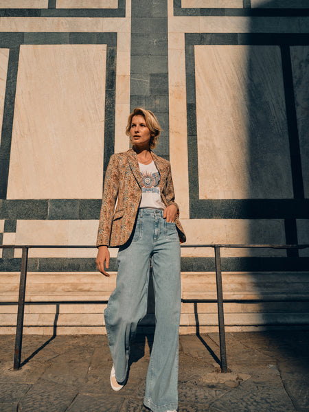 Mos Mosh White Deco Tee