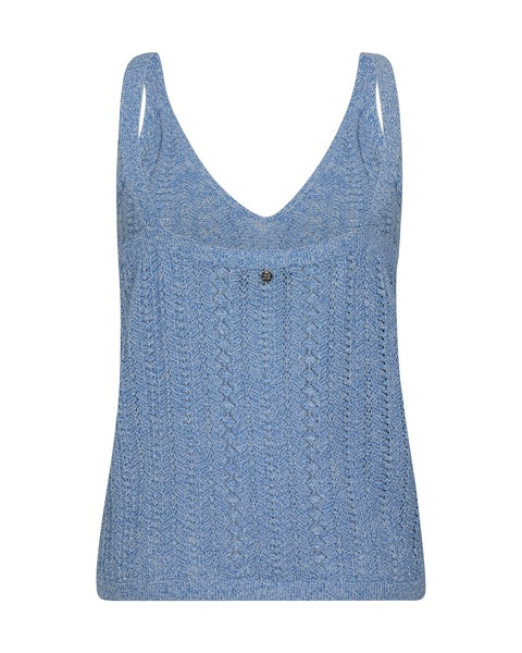 Mos Mosh Regatta Cressida Melange Knit Top