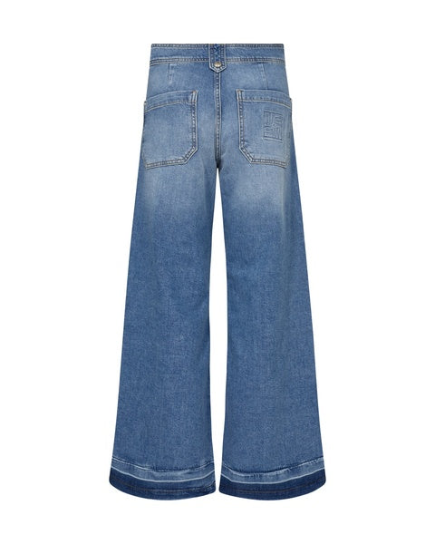 Mos Mosh Mid Wash Hermina Zack Jeans