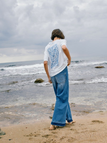 Mos Mosh Mid Wash Hermina Zack Jeans