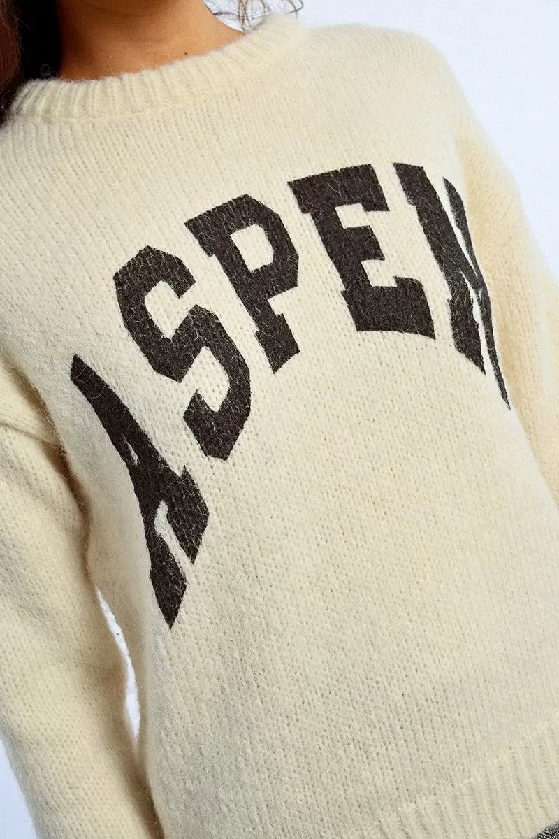 Lili Sidonio ASPEN Cream Sweater